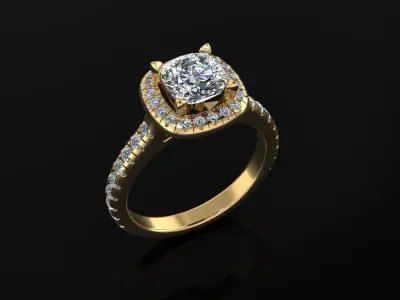 Women Ring 31 3D print model
