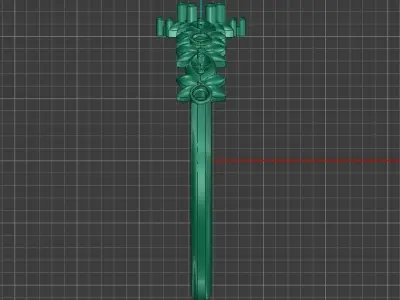 Floral ornament engagement ring 3D print model 3D print model