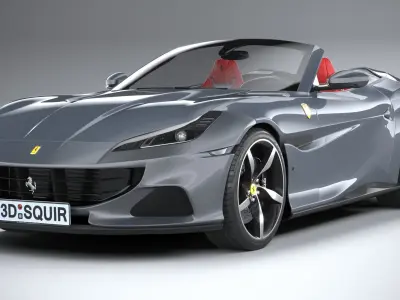 Ferrari Portofino M 2021 3D model