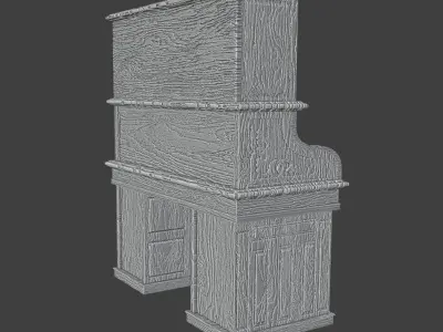  Secreter 3D print model