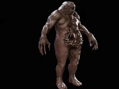 MutantZ6 Low-poly 3D model