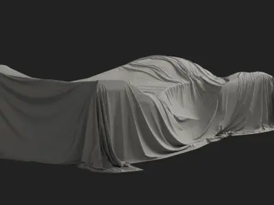 Sportcar Cover 03 3D model