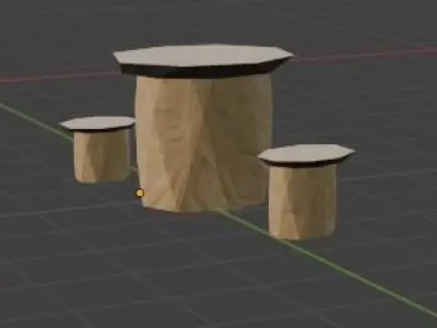 Barrel V3 Very Low Poly Free low-poly 3D model