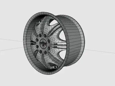Wheels DUB R22 3D model