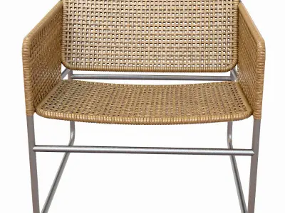 INDUSTRIELL chair gray-green 3D model