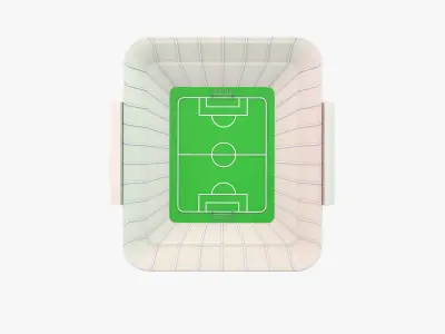 Field Pitch 3D model
