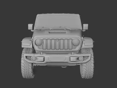 Jeep Wrangler Rubicon 392  3D print model