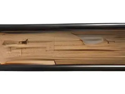 Ancient Stone Grimoire Book Low-poly 3D model