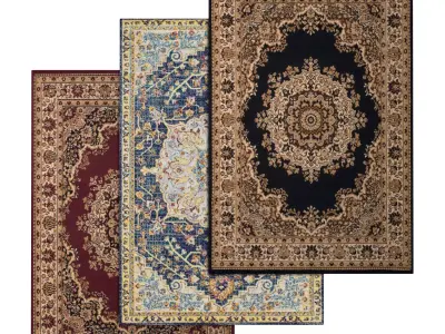 Rug Set 665 3D model