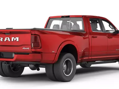 RAM 3500 HD Longhorn 2025 3D model