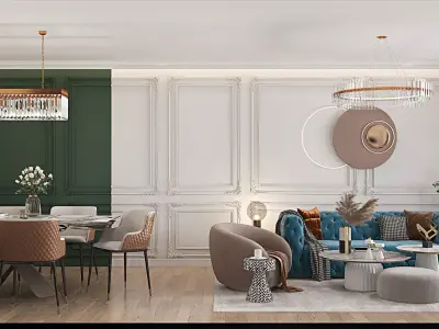 Interior Scene  3D model