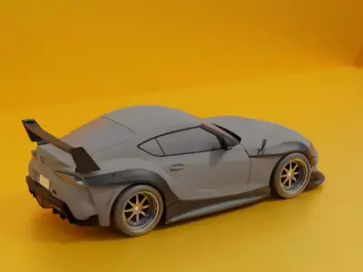 TOYOTA SUPRA BODY KIT 3X OFFSETS - 11SEPT-02 3D print model