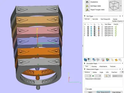 Women Wedding Engagement Ring 63 3D print model