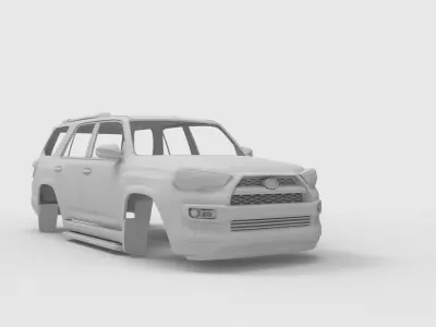 Toyota 4runner 2015 3D print model