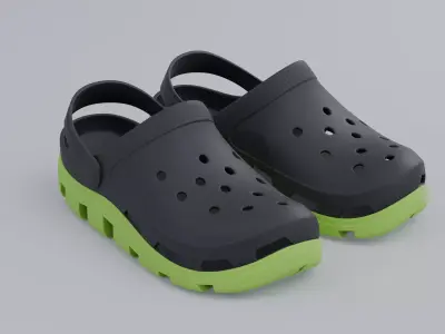 Crocs Duet Sport Clog 3D model