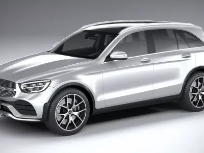 Mercedes-Benz GLC AMG 2020 3D model