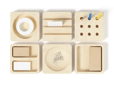 Desk Utensils 2 3D model