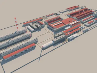 Factory 3D model