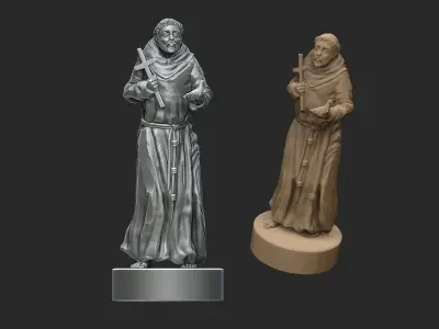 Saint Francis of Assisi  3D print model