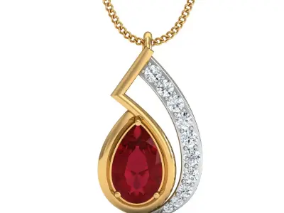 Diamond Locket Set 3D print model 32