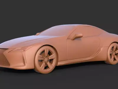 Lexus LC500 3D print model