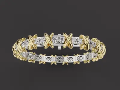 Bracelet 66801 3D print model