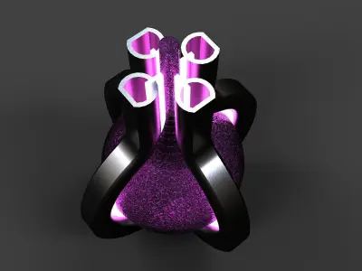 Bass lamp  Free 3D model