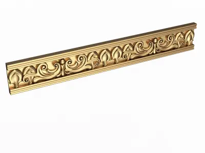 Ornament Element Molding 027 Low-poly 3D model