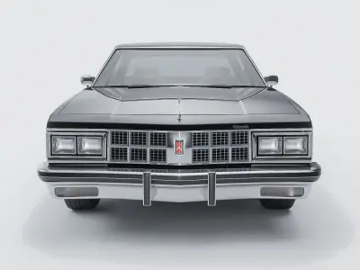 1981 Oldsmobile 98 Regency Sedan 3D model