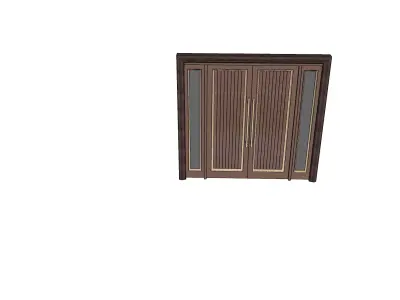 DOUBLE DOORS 04 Free 3D model