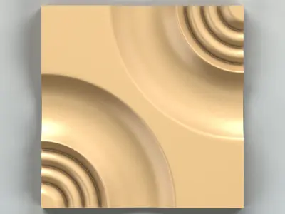 Wall panel 010 3D model