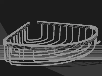 Hotel 22x22 Wavy Single 3D model