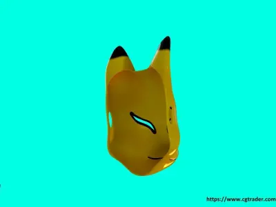 Keaton Mask 3D print model
