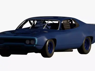 Plymouth Road Runner 3D model