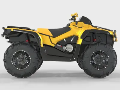 Generic 4 Wheel ATV Cam 2024 3D model