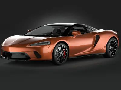 McLaren GT 2020 3D model buy