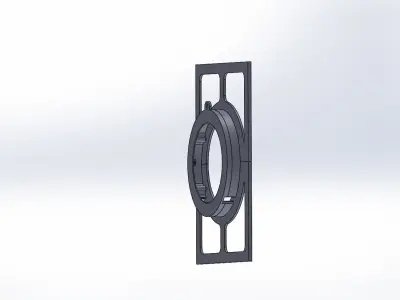 LED PHOTO FRAME 3D model