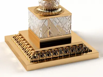 Table lamp Zanaboni 3D model