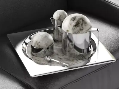 Amare Serving Set 3D model