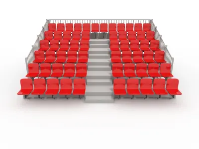 Bleachers 5 3D model