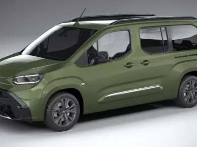 Toyota Proace City Verso Long 2025 3D model