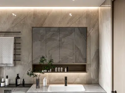 Bathroom  15 3D model