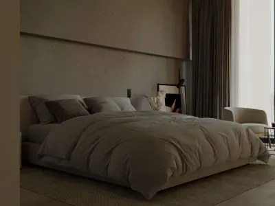 NEW YORK APARTMENT - Interior scene - 3d model 3D model