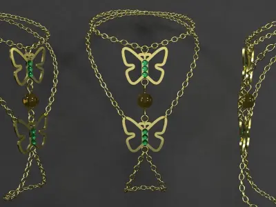 Hand jewelry 3D model