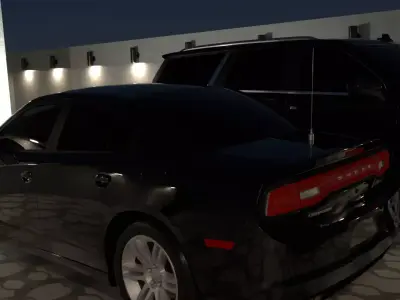 dodge charger 2013 Free 3D model