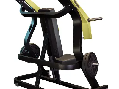 Pure Incline Chest Press 3D model
