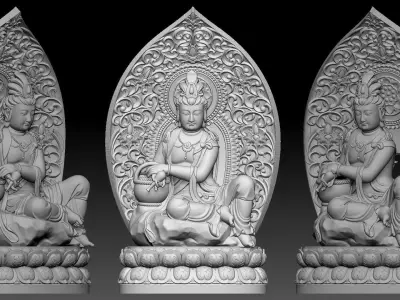 Guanyin  3D print model
