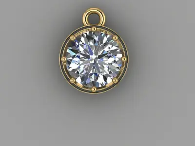 FASION  EARING 3D model purchase