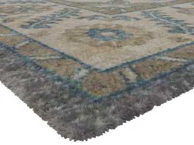 Rug Set 1750 3D model