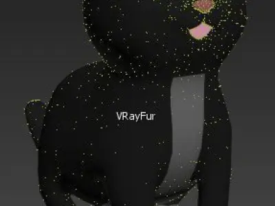 Kitten cat 3D model